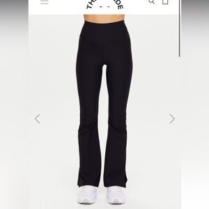 The Upside Peached Florence Flare in Black size M